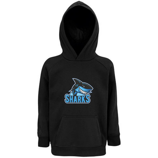 BLUE SHARKS - Kinder Bio-Baumwolle Hoodie
