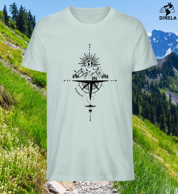 WANDERLUST- Herren Premium Organic T-Shirt