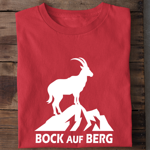 BOCK AUF BERG - Damen Bio-Baumwolle T-Shirt