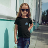 BLUE SHARKS (Brusttasche) - Kinder Bio-Baumwolle T-Shirt