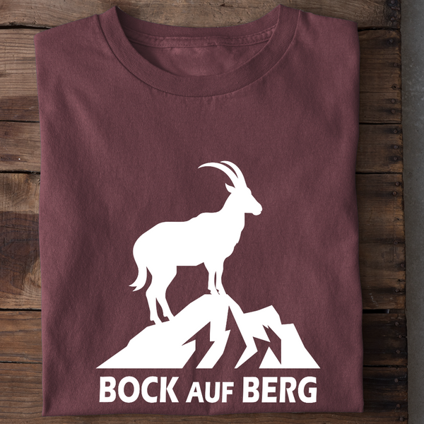 BOCK AUF BERG - Damen Bio-Baumwolle T-Shirt