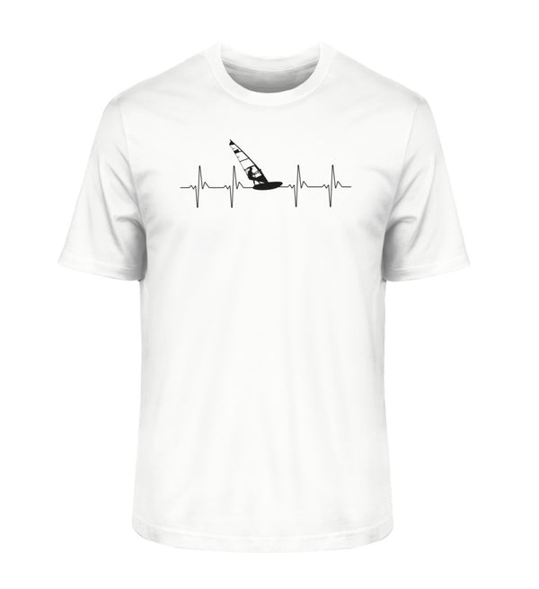 HERZSCHLAG WINDSURFEN - Herren Premium Organic T-Shirt