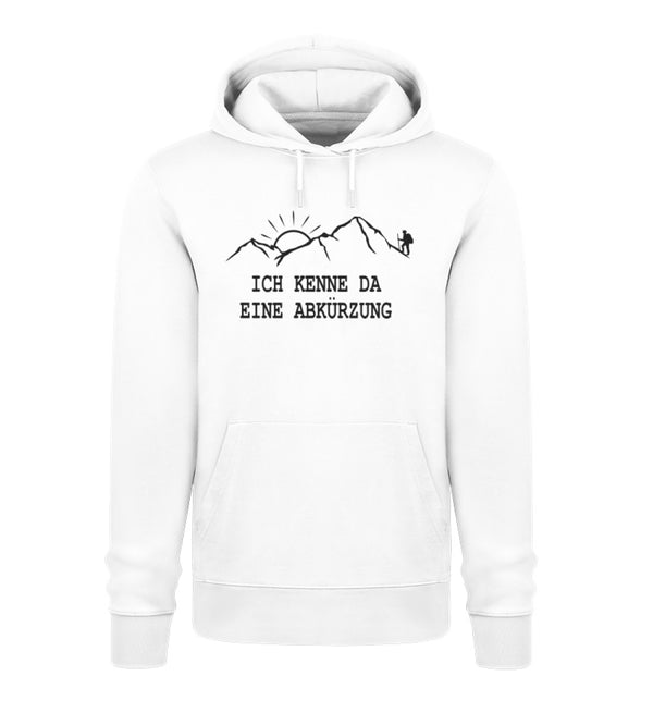 ICH KENNE DA EINE ABKÜRZUNG- Unisex Premium Organic Hoodie