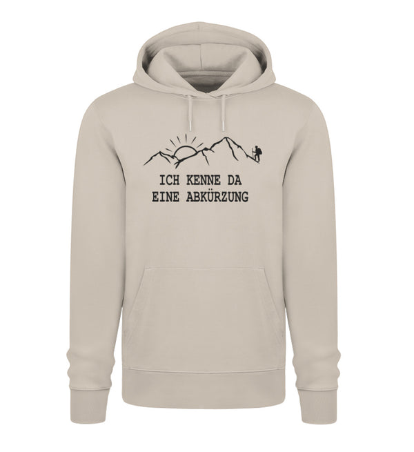 ICH KENNE DA EINE ABKÜRZUNG- Unisex Premium Organic Hoodie