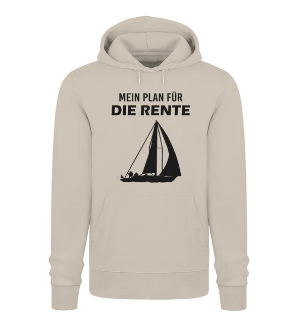 MEIN PLAN FÜR DIE RENTE- Unisex Premium Organic Hoodie