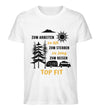ZUM REISEN TOP FIT- Herren Premium Organic T-Shirt