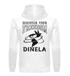 DISCOVER YOUR FREEDOM (Rückendruck) - Unisex Premium Organic Hoodie