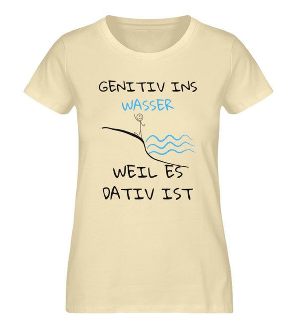 %SALE% - GEH NIE TIEF - Damen Premium Organic Shirt