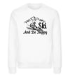 SKI AND BE HAPPY - Unisex Premium Organic Sweatshirt