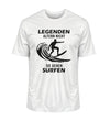 LEGENDEN ALTERN NICHT SURFEN - Herren Premium Organic T-Shirt