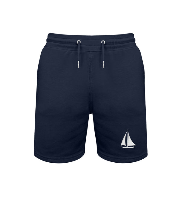 SEGELBOOT STICK- Unisex Premium Sweat Shorts mit Stick