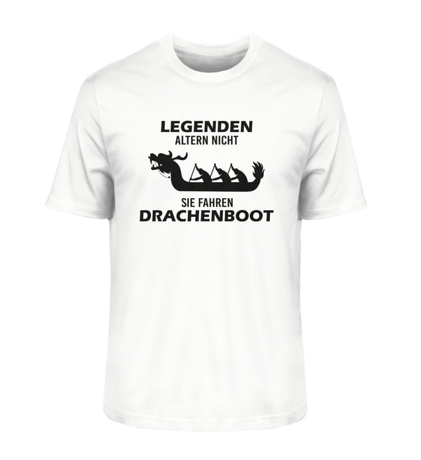 LEGENDEN ALTERN NICHT DRACHENBOOT - Herren Premium Organic T-Shirt