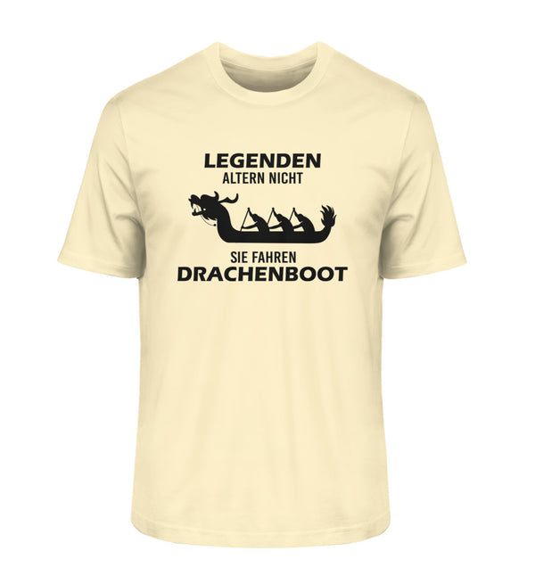 LEGENDEN ALTERN NICHT DRACHENBOOT - Herren Premium Organic T-Shirt