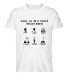 %SALE% - DINGE, DIE ICH IN MEINER FREIZEIT MACHE - Herren Premium Organic T-Shirt (Kopie)