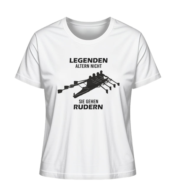 LEGENDEN ALTERN NICHT RUDERN TEAM - Damen Premium Organic T-Shirt