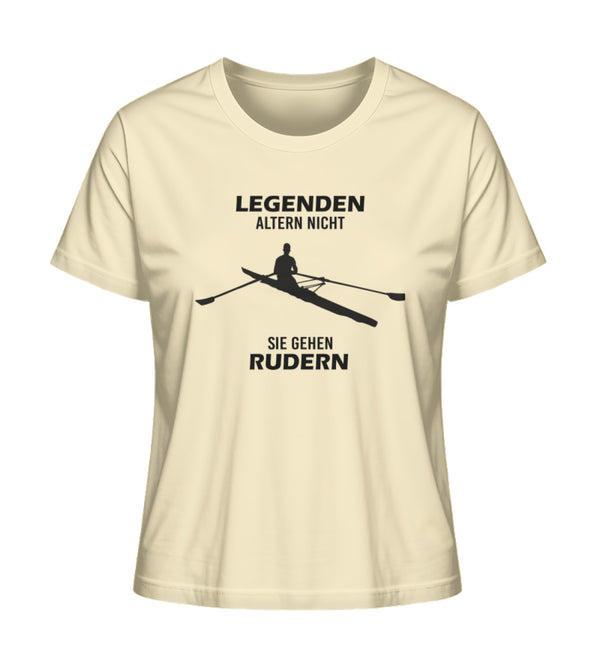 LEGENDEN ALTERN NICHT RUDERN - Damen Premium Organic T-Shirt