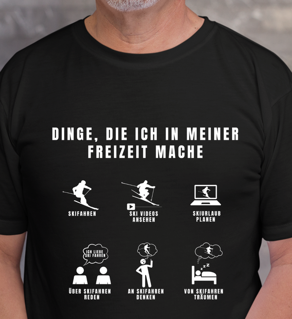 %SALE% - DINGE, DIE ICH IN MEINER FREIZEIT MACHE - Herren Premium Organic T-Shirt (Kopie)