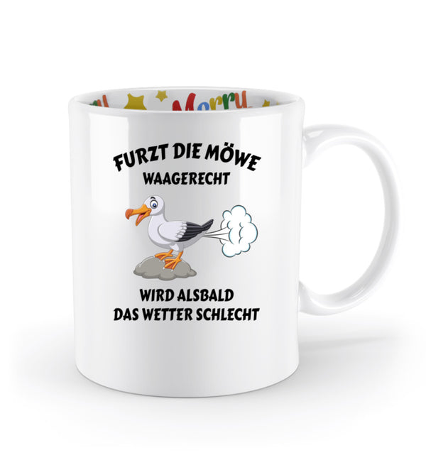 FURZT DIE MÖWE - Weihnachtstasse