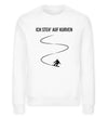 ICH STEHE AUF KURVEN - SNOWBOARD - Unisex Premium Organic Sweatshirt