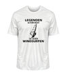 LEGENDEN ALTERN NICHT WINDSURFEN - Herren Premium Organic T-Shirt
