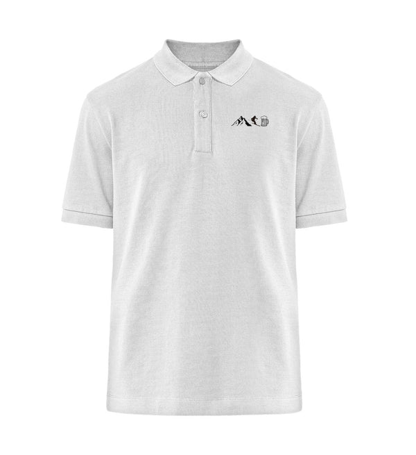 %SALE% - BERG, SKI, BIER - Organic Polo-Shirt