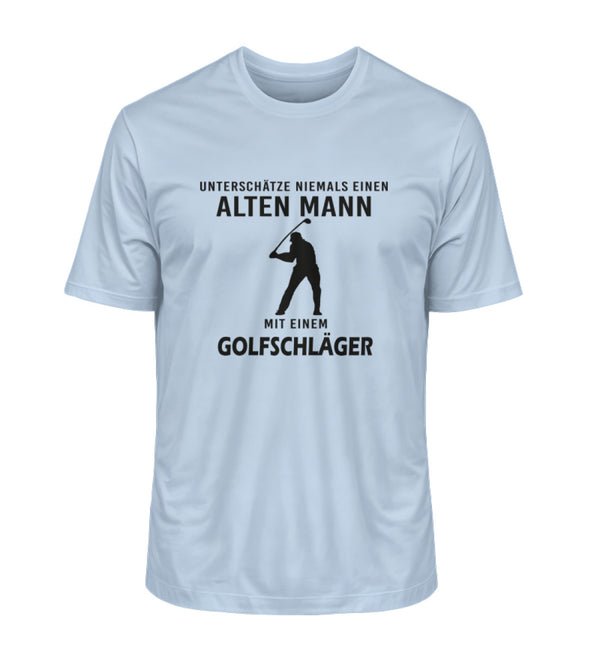 %SALE% - ALTEN MANN GOLFSCHLÄGER - Herren Premium Organic T-Shirt