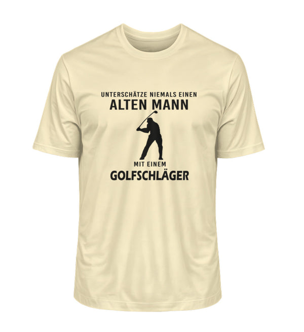 %SALE% - ALTEN MANN GOLFSCHLÄGER - Herren Premium Organic T-Shirt