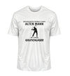 %SALE% - ALTEN MANN GOLFSCHLÄGER - Herren Premium Organic T-Shirt
