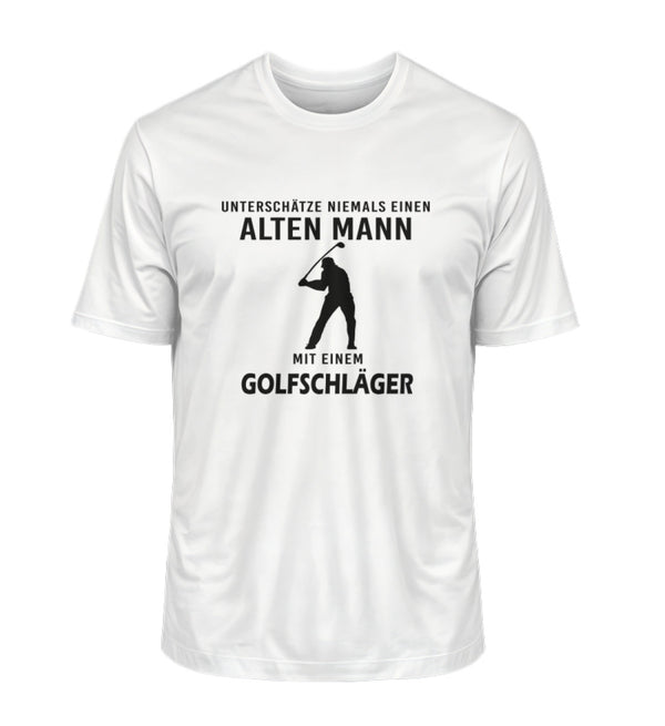 %SALE% - ALTEN MANN GOLFSCHLÄGER - Herren Premium Organic T-Shirt