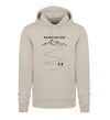 NUR NOCH EINE KURVE- Unisex Premium Organic Hoodie