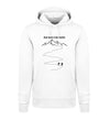 NUR NOCH EINE KURVE- Unisex Premium Organic Hoodie