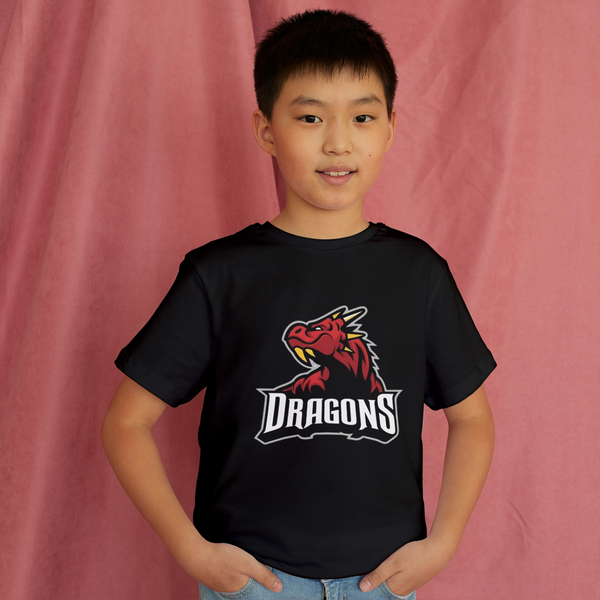 RED DRAGONS - Kinder Bio-Baumwolle T-Shirt