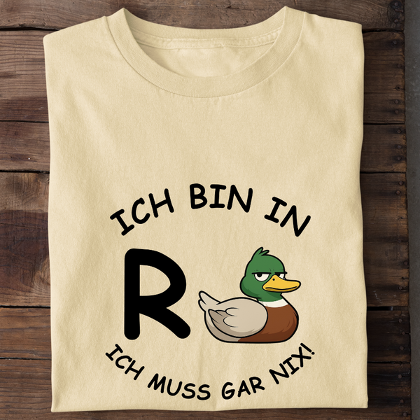 ICH BIN IN RENTE - Herren Premium T-Shirt