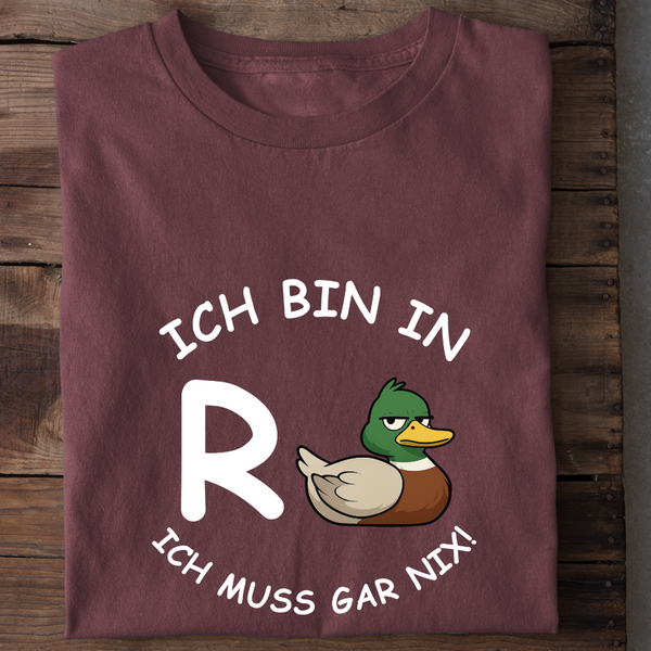 ICH BIN IN RENTE - Herren Premium T-Shirt