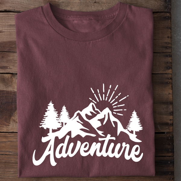 ADVENTURE - Damen Bio-Baumwolle T-Shirt
