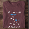 GENITIV INS WASSER - Herren Premium T-Shirt