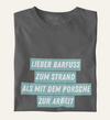 %SALE% - Barfuss zum Strand - Damen Premium Organic T-Shirt