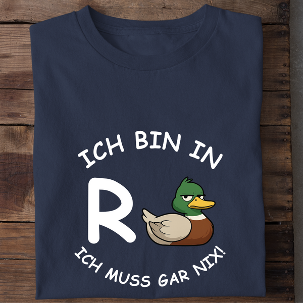 ICH BIN IN RENTE - Herren Premium T-Shirt