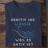 GENITIV INS WASSER 2.0 - Herren Bio-Baumwolle T-Shirt