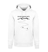 ICH SEHE SCHON DIE HÜTTE- Unisex Premium Organic Hoodie