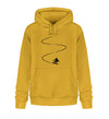 SNOWBOARDER AUF PISTE - Unisex Organic Hoodie