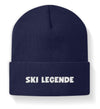 SKI LEGENDE- Beanie mit Stickerei