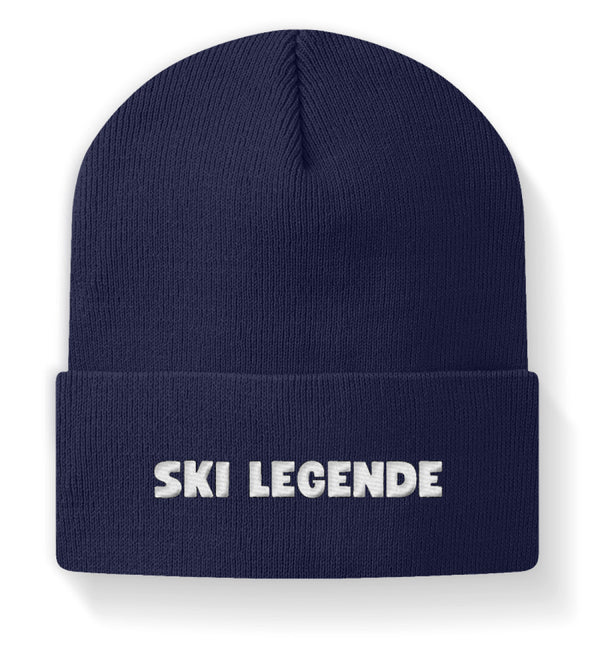 SKI LEGENDE- Beanie mit Stickerei