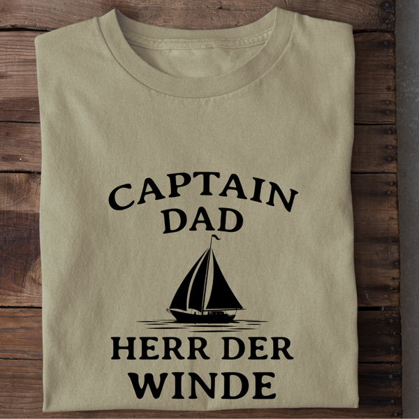 CAPITAN DAD - Herren Premium T-Shirt