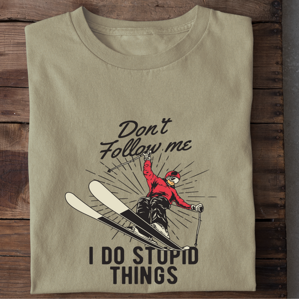 DONT FOLLOW ME - Herren Premium T-Shirt