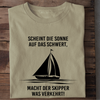 SCHEINT DIE SONNE AUF DAS SCHWERT - Herren Bio-Baumwolle T-Shirt