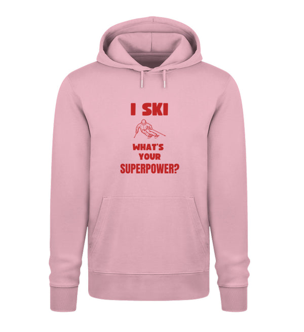 I SKI - Unisex Organic Hoodie