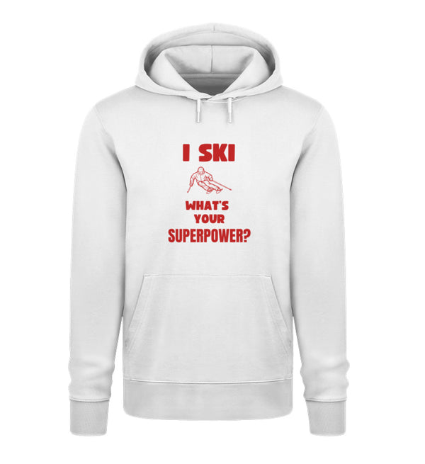 I SKI - Unisex Organic Hoodie
