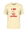 I SKI - Herren Premium Organic Shirt