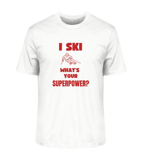 I SKI - Herren Premium Organic Shirt